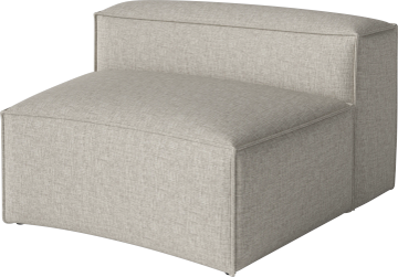 Cosima Curved Small Back Module 100 cm by Bolia - view 2