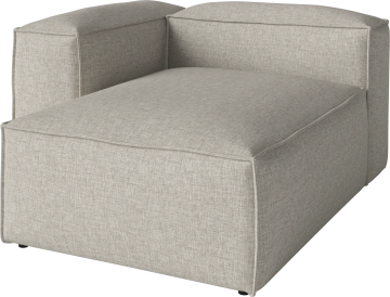 Cosima Small Chaise longue depth 100 cm - left by Bolia - view 2