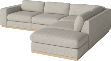 Sepia 5 seater sofa w. open end right by Bolia - view 2