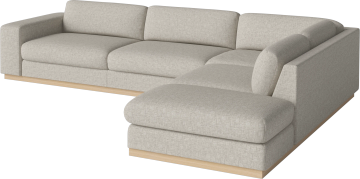 Sepia 6 seater sofa w. open end right by Bolia - view 2