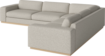 Sepia 6 seater cornersofa (3 corner 2½) by Bolia - view 2