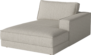 Noora Module w. chaise longue right 125 x 190/127 cm by Bolia - view 2