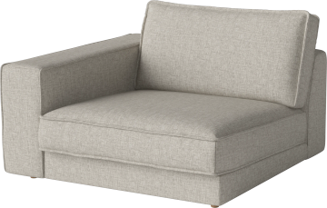 Noora Corner Module w. armrest - left 125 x 127 cm by Bolia - view 2