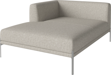 Caisa chaise longue - left by Bolia - view 2