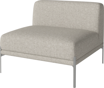 Caisa back module module - small by Bolia - view 2
