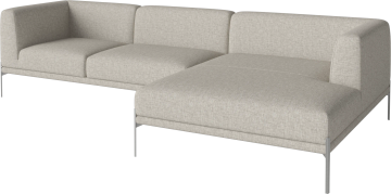 Caisa 3 seater w. chaise longue right by Bolia - view 2