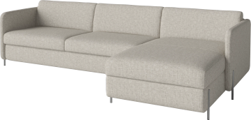 Pilou Sofa Bed 3 seater w. chaise longue and storage - right by Bolia - view 2