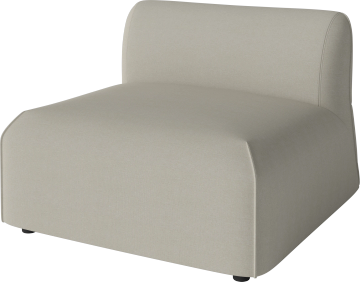 Arke garden sofa back module 90 x 95 cm by Bolia - view 2