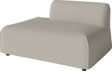 Arke garden sofa module with open end 130 x 95 cm - left by Bolia - view 2