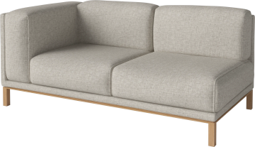 Cosy 2½ seater module with armrest - left by Bolia - view 2