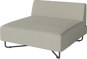 Orlando O2 garden sofa back module by Bolia - view 2