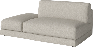 Avelou Module w. open end pouf - left by Bolia - view 2