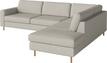 Scandinavia Corner Sofa 5 seater w. open end - right by Bolia - view 2