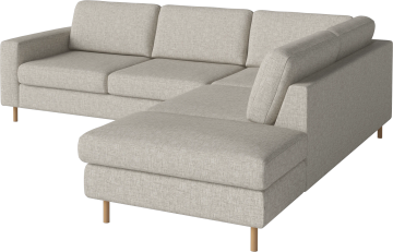 Scandinavia Corner Sofa 4 seater w. open end - right by Bolia - view 2