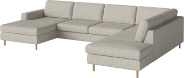 Scandinavia Corner Sofa 5 seater w. chaise longue – left – open end – right by Bolia - view 2