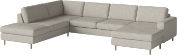 Scandinavia Corner Sofa 5 seater w. chaise longue – right – open end – left by Bolia - view 2