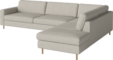 Scandinavia Corner Sofa 6 seater w. open end - right by Bolia - view 2