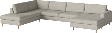Scandinavia Corner Sofa 6 seater w. chaise longue - right - OE - left by Bolia - view 2