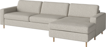 Scandinavia Sofa Bed 3 seater w. chaise longue - right by Bolia - view 2