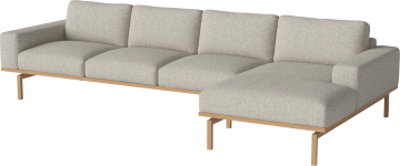 Elton Sofa 4 seater w. chaise longue - right by Bolia - view 2