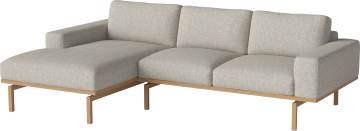 Elton Sofa 3 seater w. chaise longue - left by Bolia - view 2