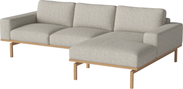 Elton Sofa 3 seater w. chaise longue - right by Bolia - view 2