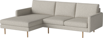 Scandinavia Remix Sofa 3 seater w. chaise longue - left by Bolia - view 2