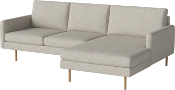 Scandinavia Remix Sofa 3 seater w. chaise longue - right by Bolia - view 2