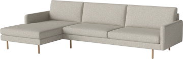 Scandinavia Remix Sofa 4 seater w. chaise longue - left by Bolia - view 2