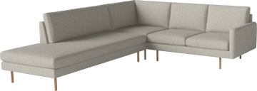 Scandinavia Remix Corner sofa 4 seater w. open end - left by Bolia - view 2