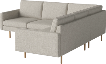 Scandinavia Remix Corner sofa 5 seater (2 corner 2) by Bolia - view 2