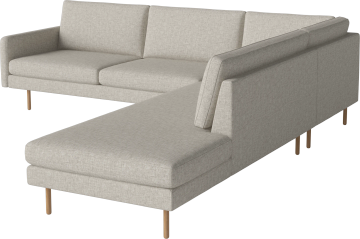Scandinavia Remix Corner sofa 5 seater w. open end - right by Bolia - view 2