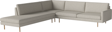 Scandinavia Remix Corner sofa 6 seater w. open end - left by Bolia - view 2