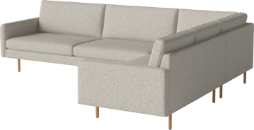 Scandinavia Remix Corner sofa 6 seater (3 corner 2) by Bolia - view 2