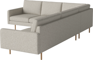 Scandinavia Remix Corner sofa 6 seater (2 corner 3) by Bolia - view 2