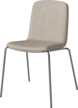Palm Upholstered Dining Chair w. Metal Legs by Bolia - view 2