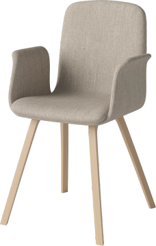 Palm Fully Upholstered Dining Chair w. Armrest by Bolia - view 2