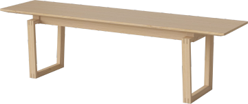 Nord Bench 160 cm by Bolia - view 2