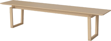 Nord Bench 200 cm by Bolia - view 2