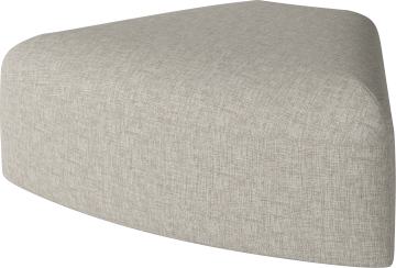 Angle Curved Pouf 45 by Bolia - view 2