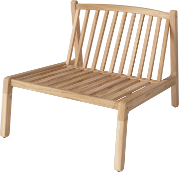 Patio garden sofa back module by Bolia - view 2