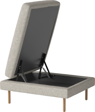 Scandinavia Remix Pouf 93 x 74 cm w. storage by Bolia - view 2