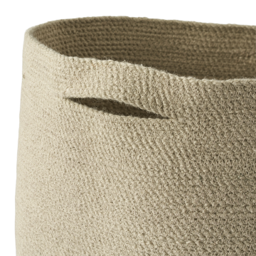 Ribbed Basket 44 x 23 x H30 cm by Bolia - view 2