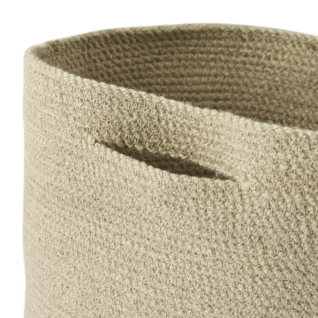 Ribbed Basket 34,5 x 25 x H18 cm by Bolia - view 2