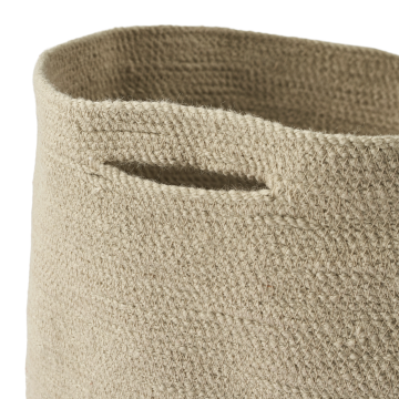 Ribbed Basket 38 x 22 x H44 cm by Bolia - view 2