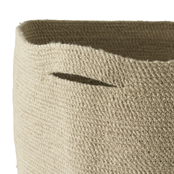 Ribbed Laundry Basket 46 x 30 x H68 cm by Bolia - view 2