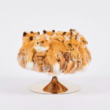 Pouf trompette golden fox by APcollection srl - view 2