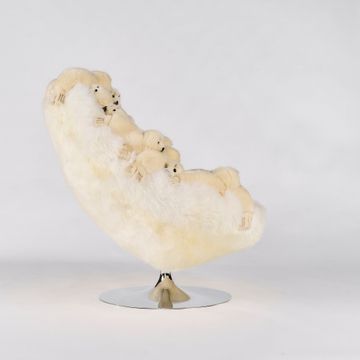 White love chair by APcollection srl - view 4