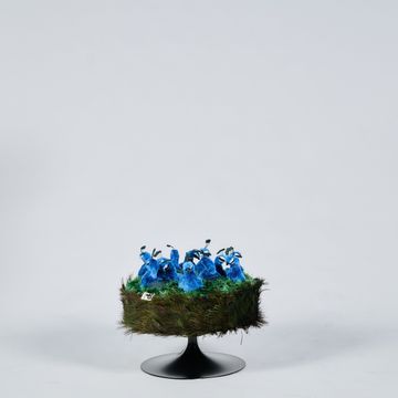 Pouf Peacocks by APcollection srl - view 3
