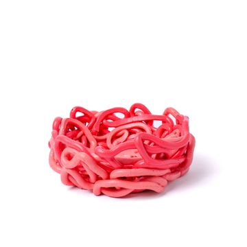 Tutti Frutti II Basket Special S - Red Sorbet, Dark Salmon by corsi design - view 2